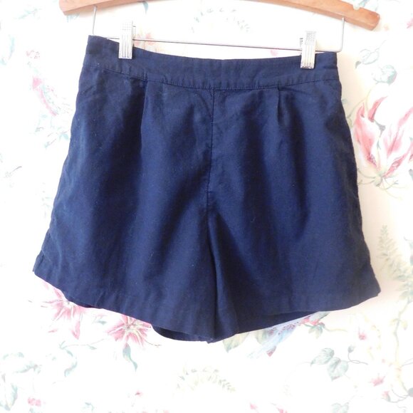 🦌 Abercrombie & Fitch Black Cotton Shorts Size S - Picture 5 of 8